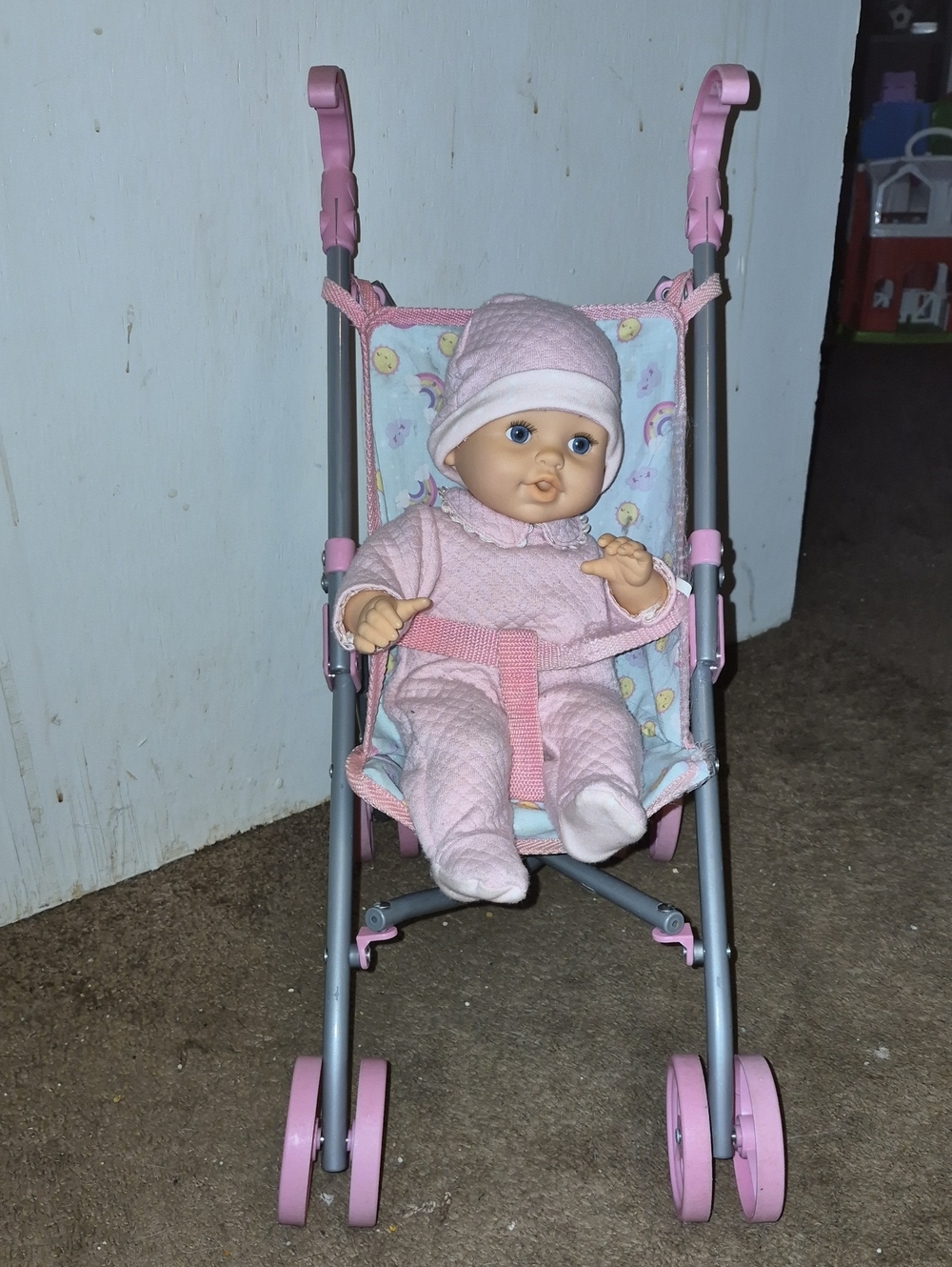 Dream Collection: Plastic hard body doll with soft vinyl hands and legs with met